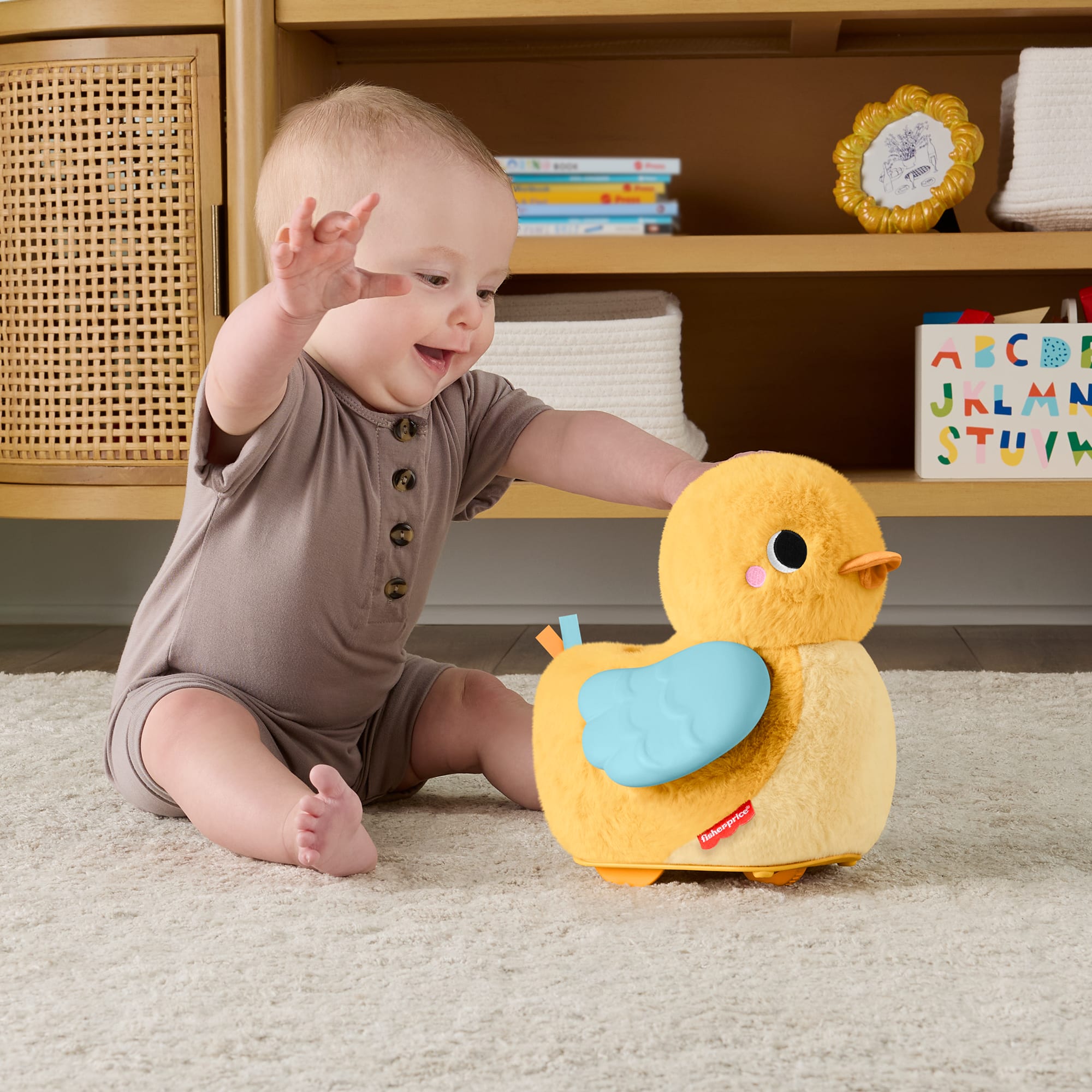 Fisher-Price 4-in-1 Cuddle & Crawl Duck
