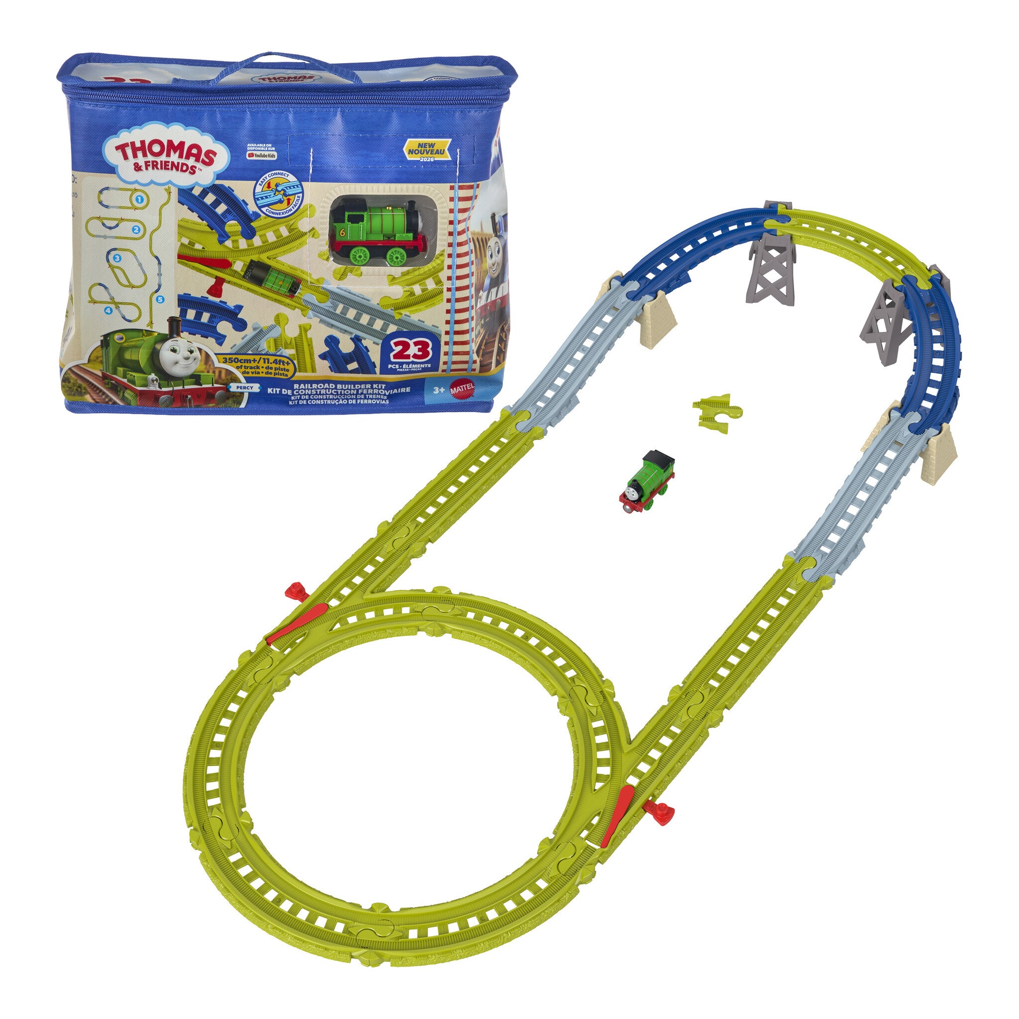 Thomas & Friends Railroad Builder Kit with Percy