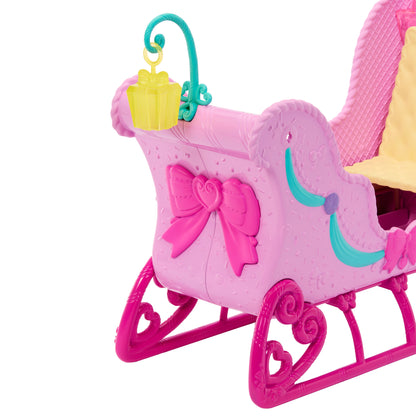Barbie in the Nutcracker Land of Sweets Horse and Sled Playset