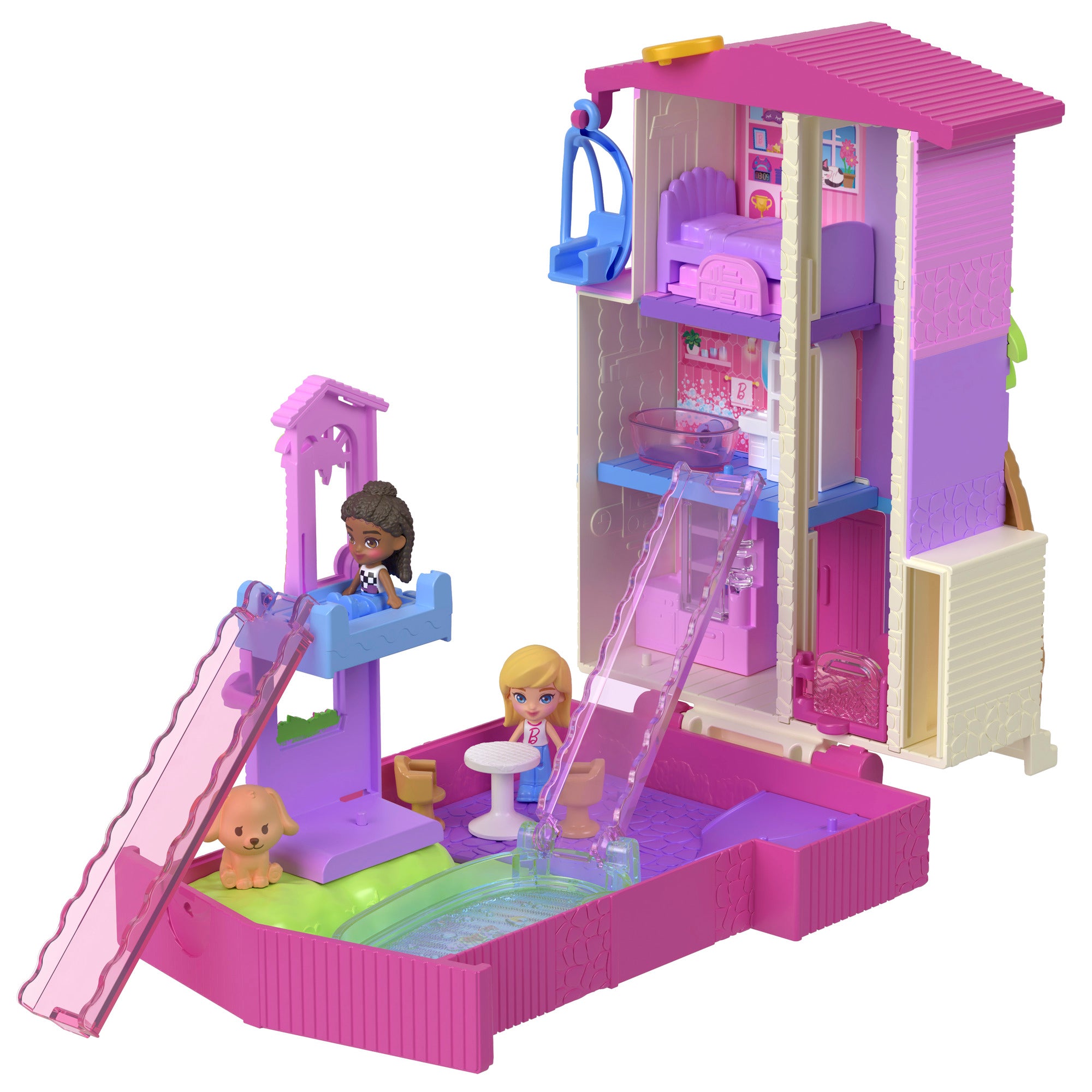 Polly Pocket Barbie Dreamhouse Compact Playset