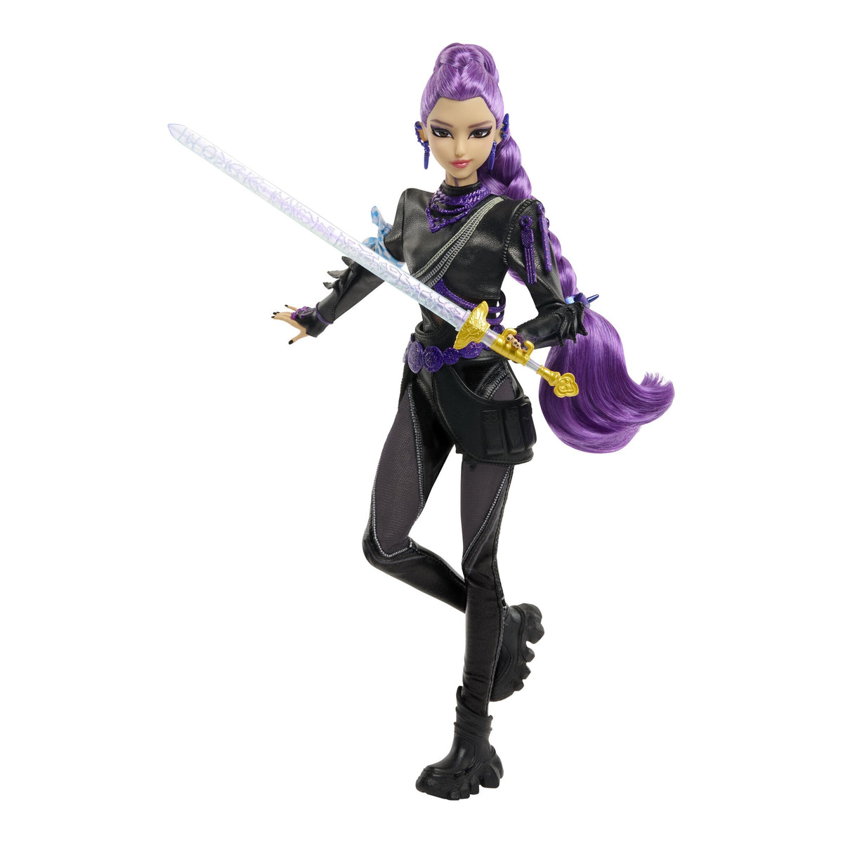Mattel KPop Demon Hunters HUNTR/X Battle Rumi Deluxe Fashion Doll