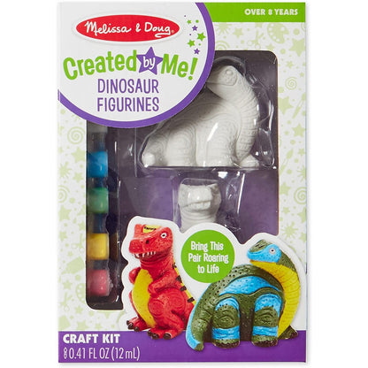 Melissa & Doug Created by Me! Dinosaur Figurines Craft Kit