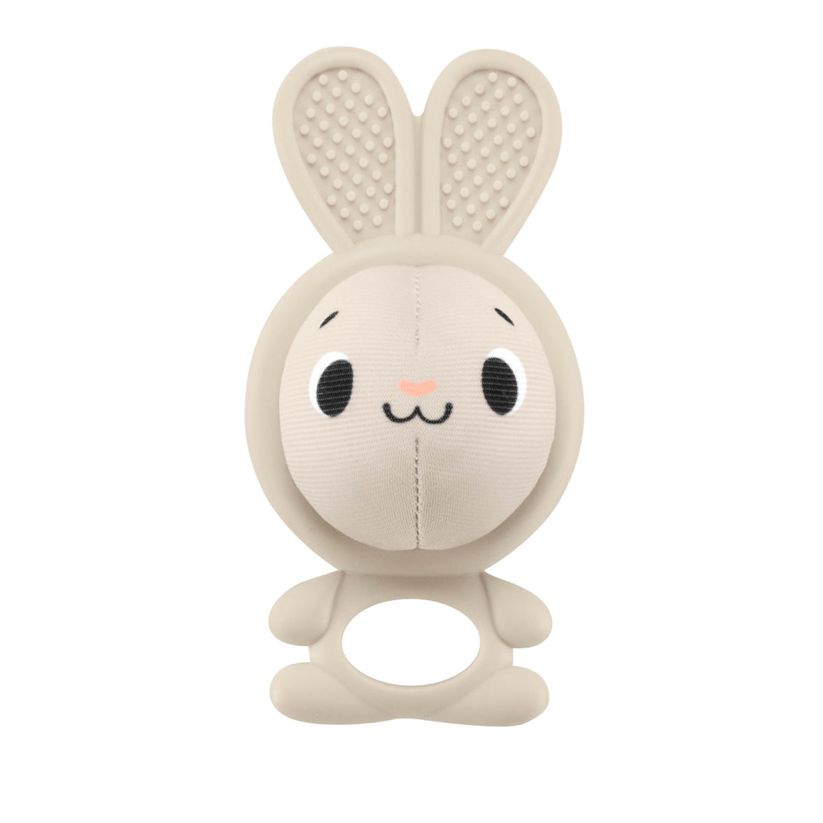 Sensimals bunny teether with soft jingle ball fitted