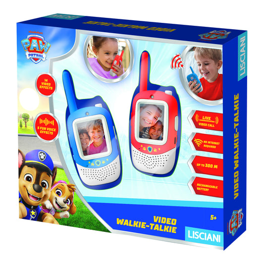 Lisciani Paw Patrol Video Walkie Talkies