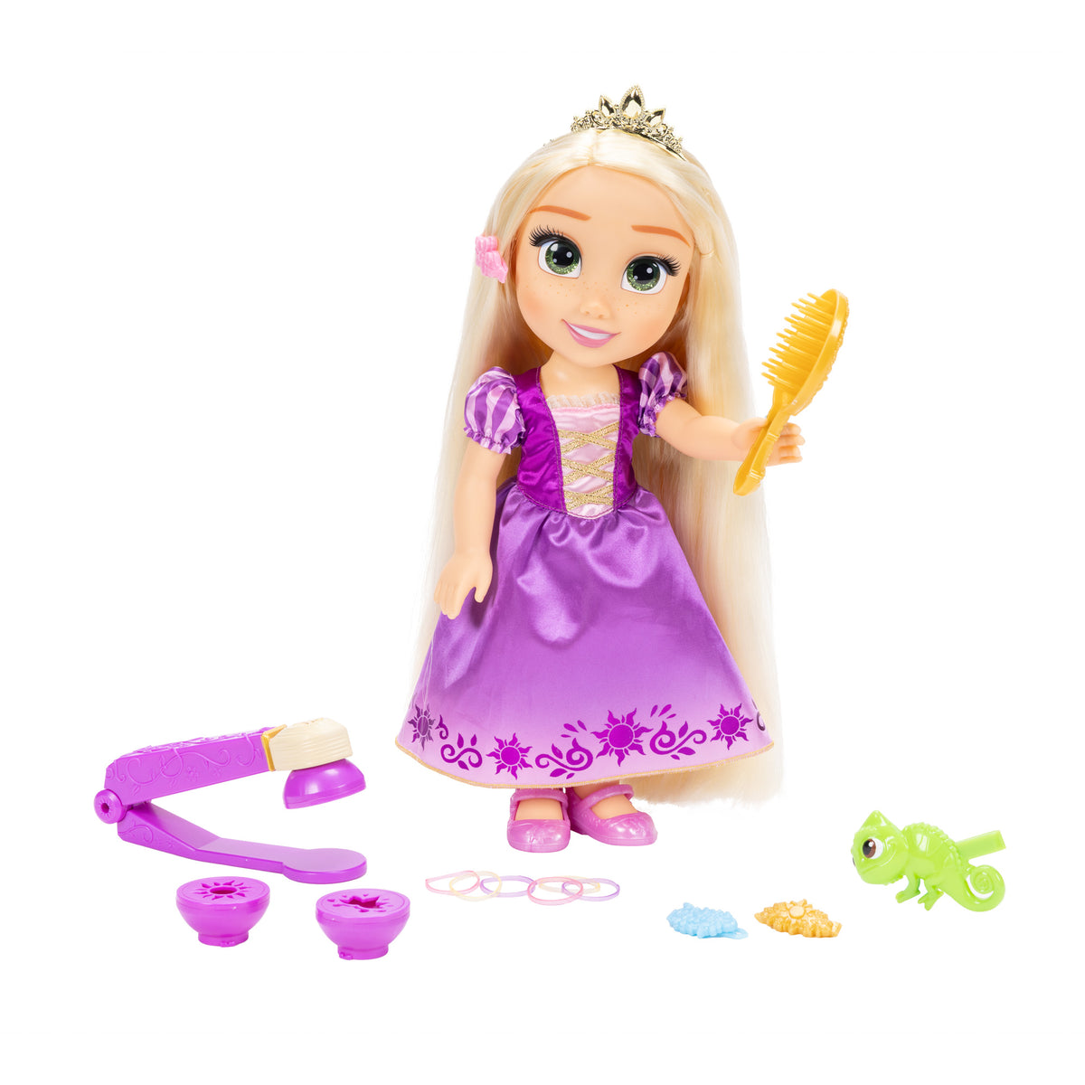 Disney Princess Magical Light & Style Rapunzel Doll