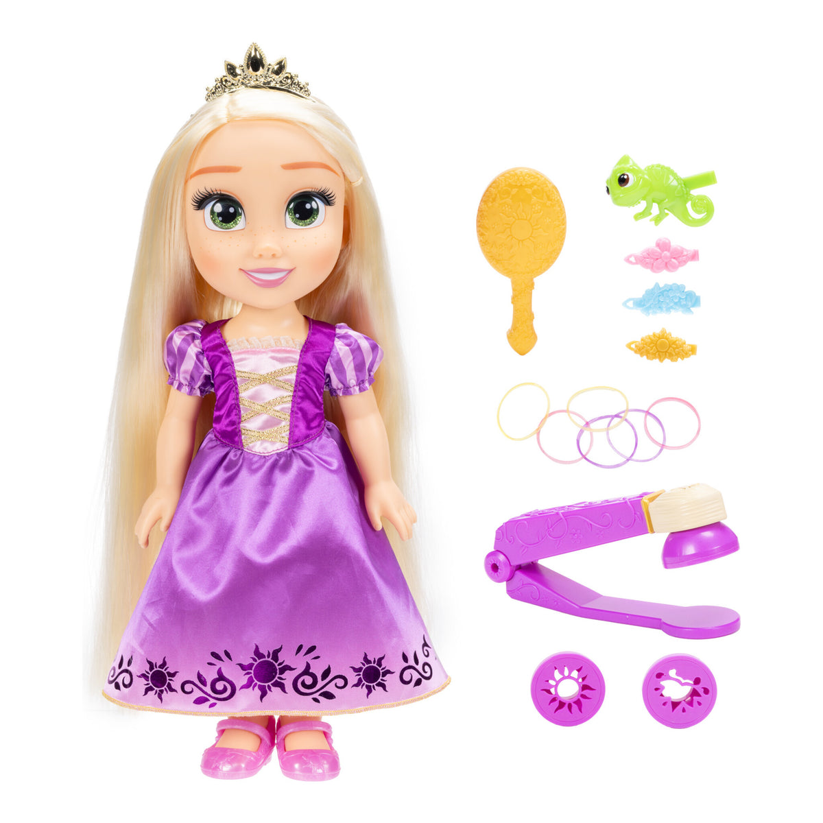 Disney Princess Magical Light & Style Rapunzel Doll