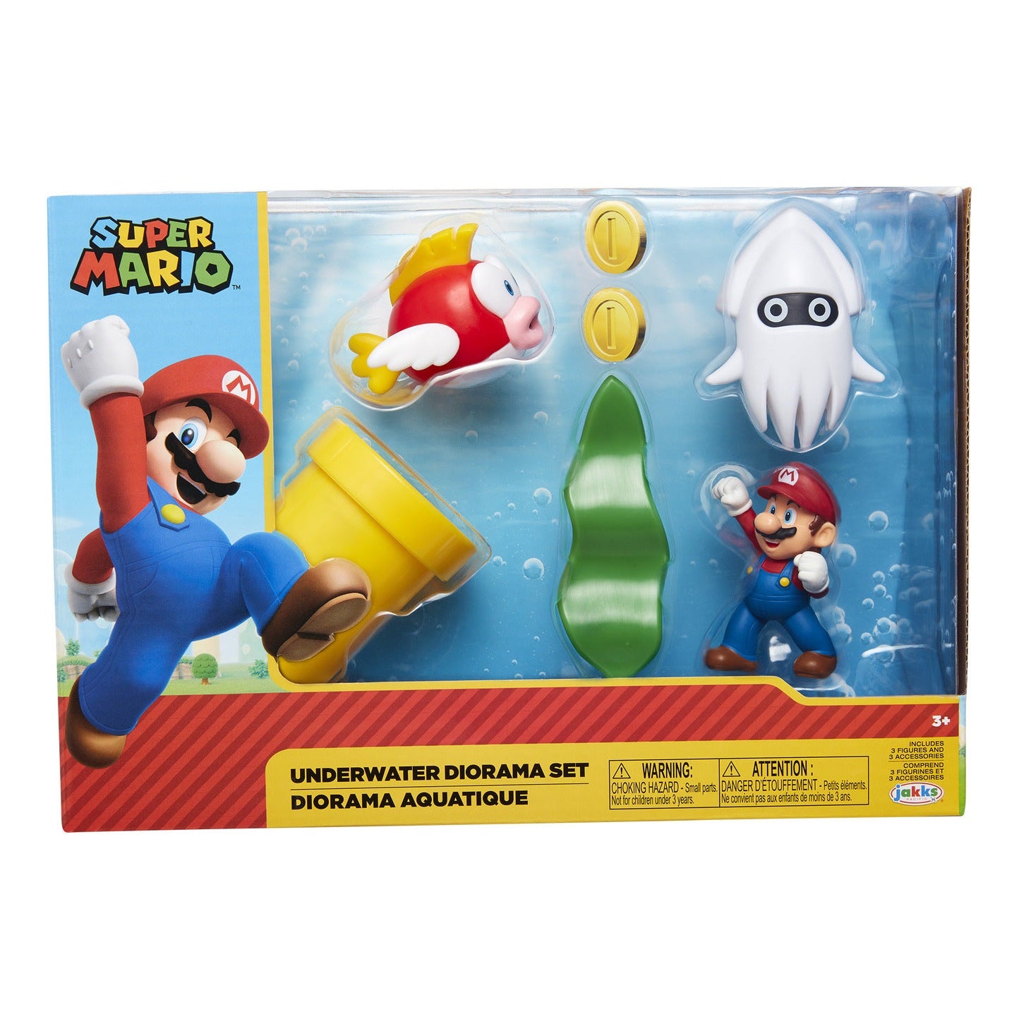 Super Mario Soda Jungle 2.5-Inch Diorama Set