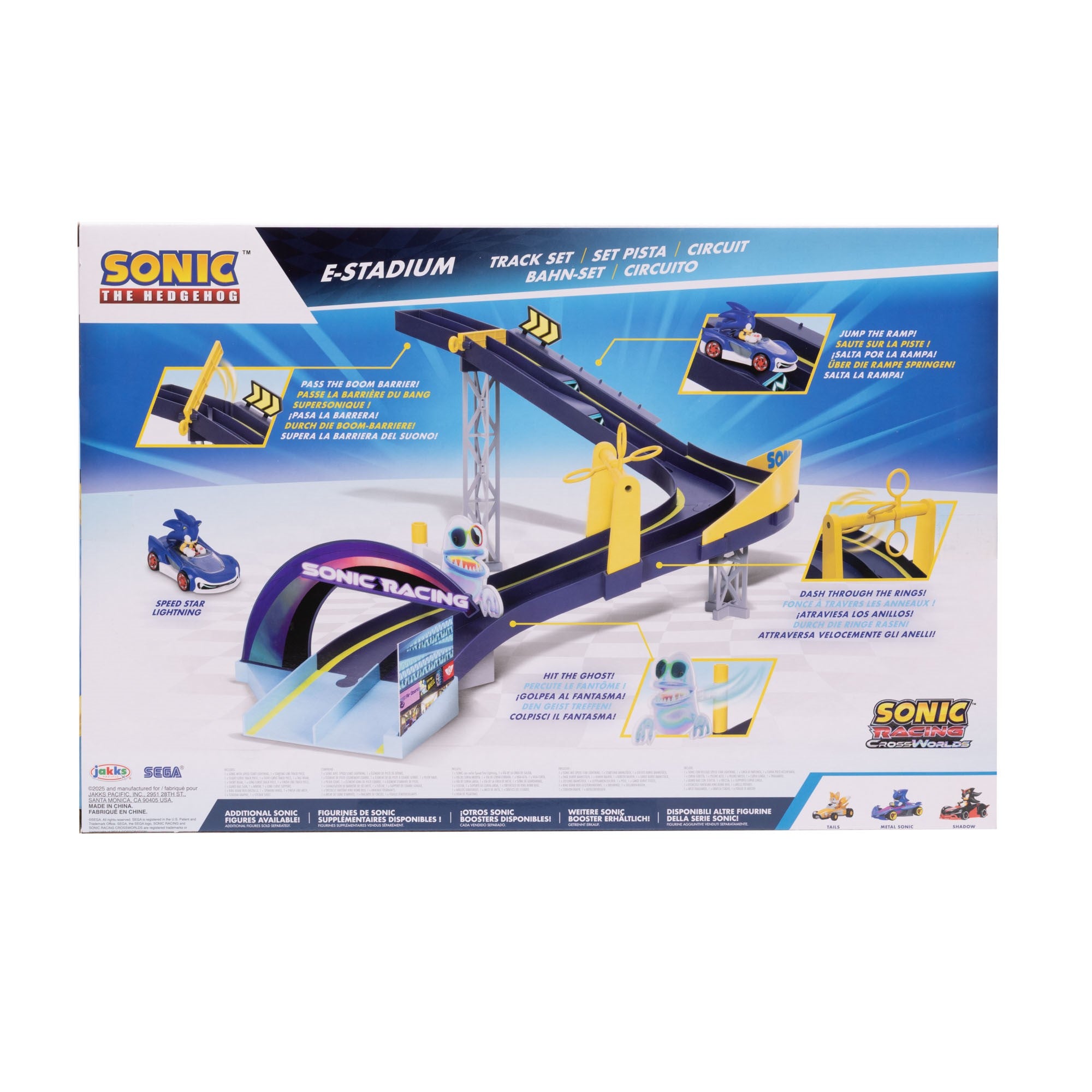 Sonic the Hedgehog E-Stadium 1:64 Die-Cast Track Set