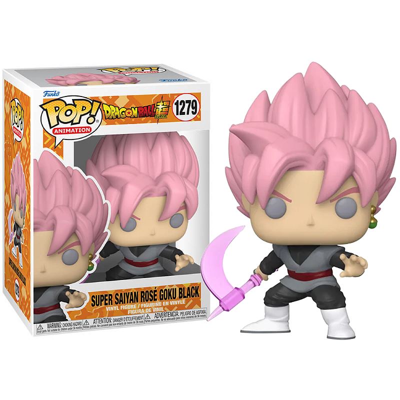 Funko Pop! Vinyl Animation Dragon Ball Super Super Saiyan Rosé Goku Black with Scythe #1279