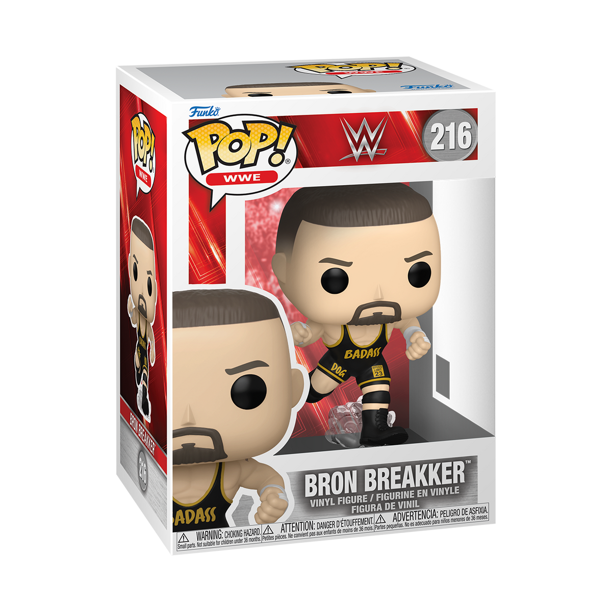 Funko Pop! WWE Bron Breakker Vinyl Figure #216