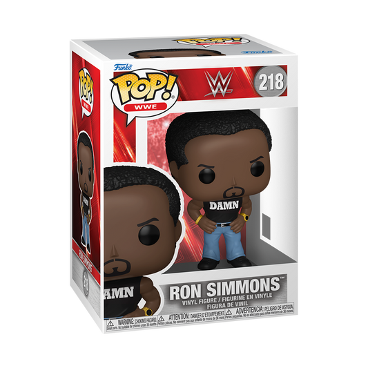Funko Pop! WWE Ron Simmons Vinyl Figure #218
