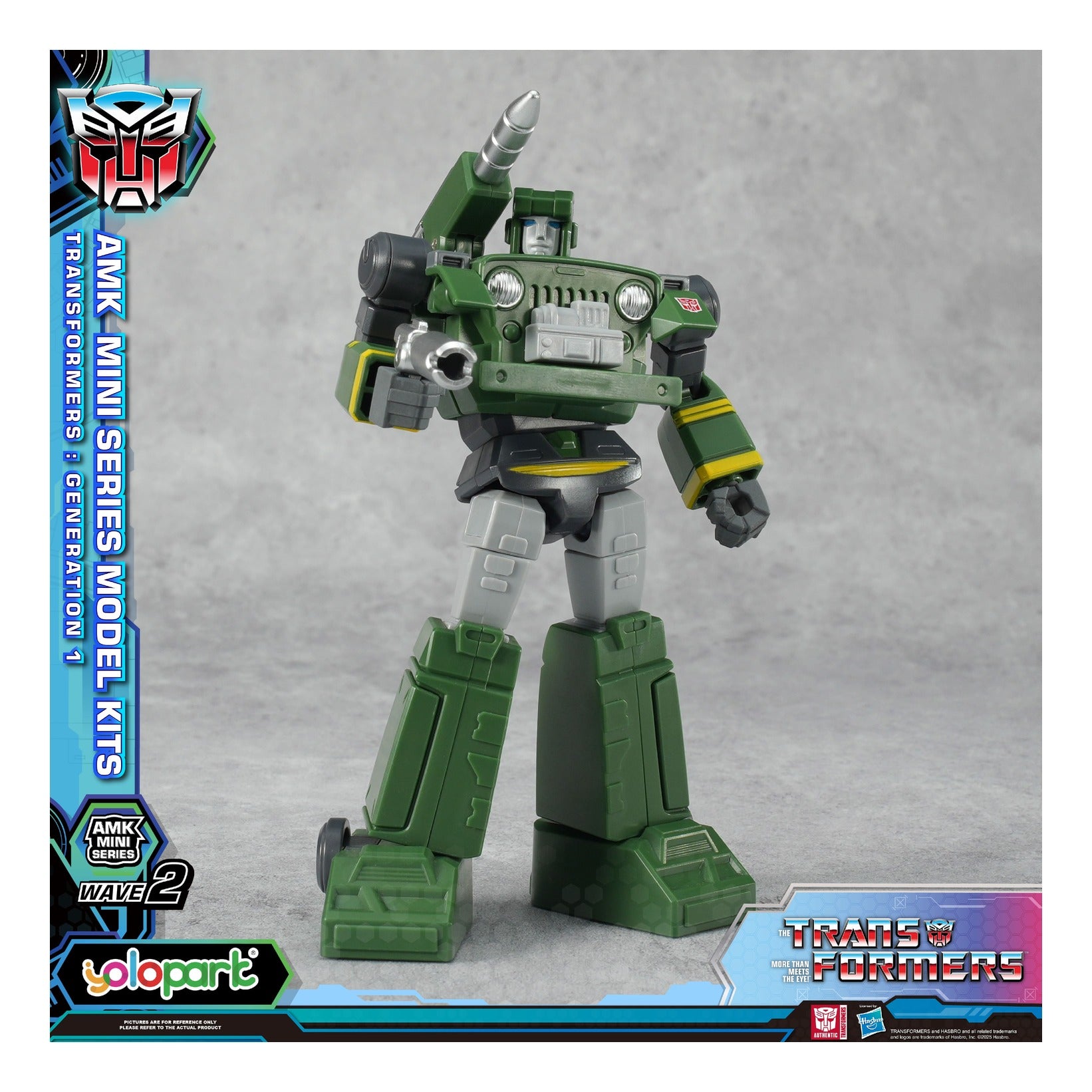 Yolopark Transformers Generation One AMK Mini Series Hound Model Kit 11cm