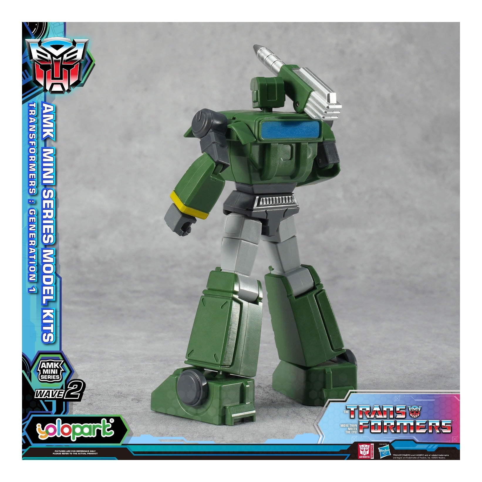 Yolopark Transformers Generation One AMK Mini Series Hound Model Kit 11cm