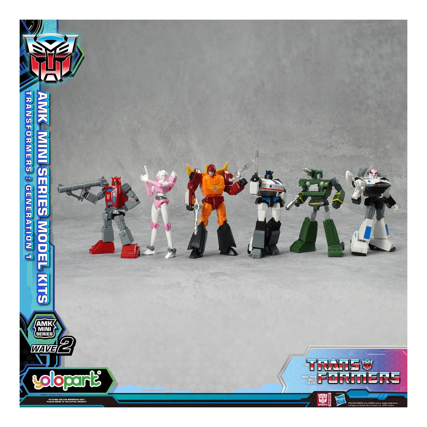 Yolopark Transformers Generation One AMK Mini Series Hound Model Kit 11cm