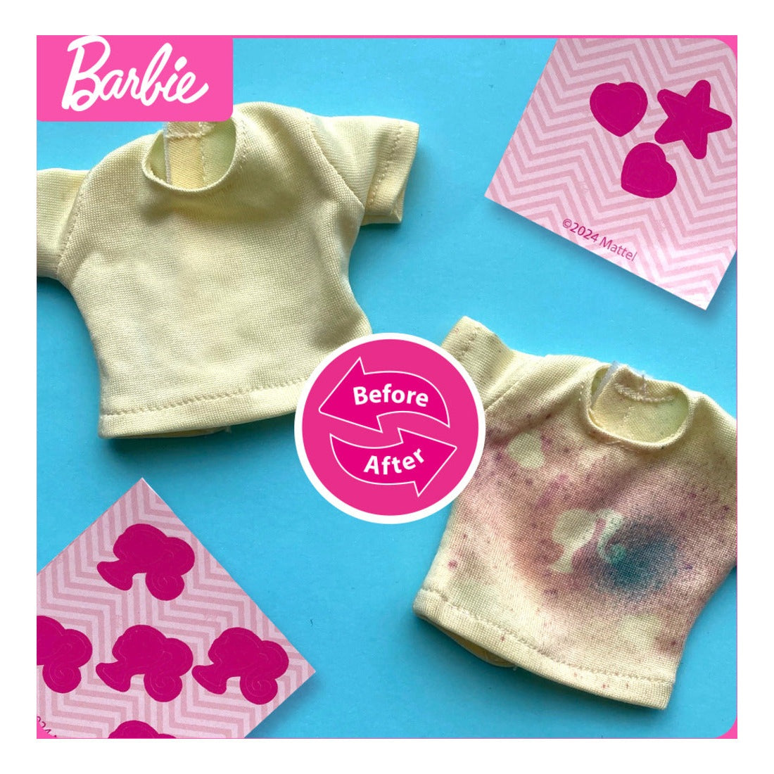 Barbie DIY Airbrush Studio Colour Splash Look Fashion Kit
