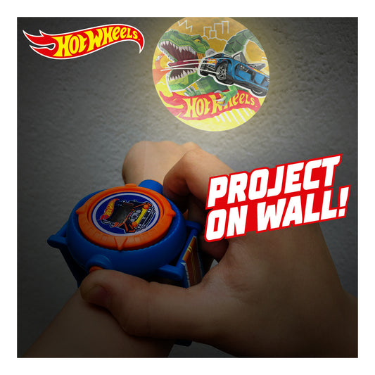 Hot Wheels Projector LCD Watch With 10 Diff Images
