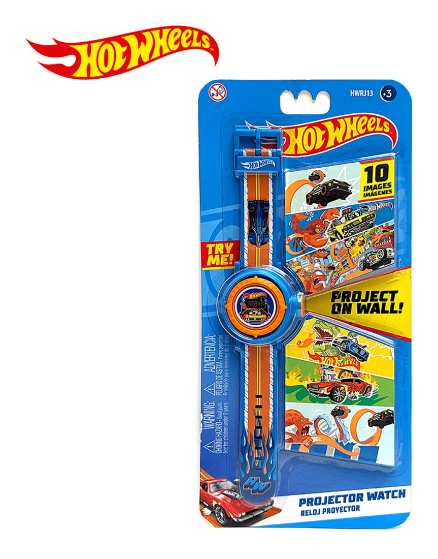Hot Wheels Projector LCD Watch With 10 Diff Images