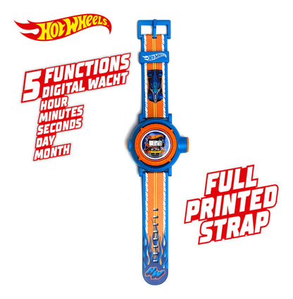 Hot Wheels Projector LCD Watch With 10 Diff Images