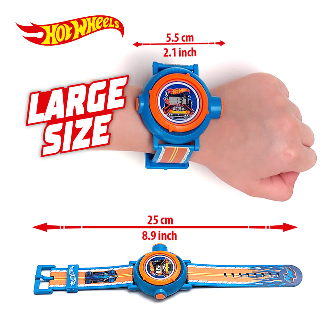 Hot Wheels Projector LCD Watch With 10 Diff Images