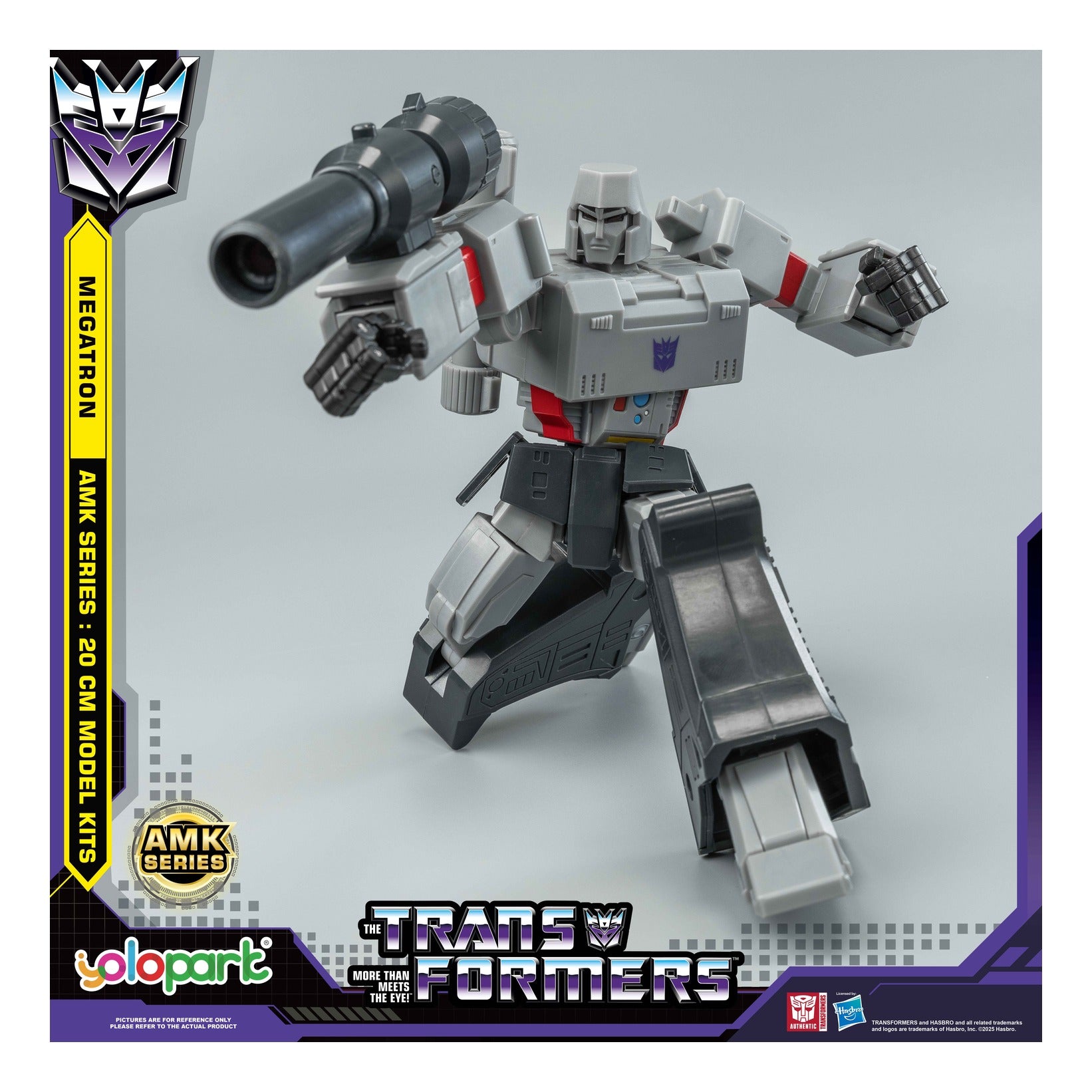 Yolopark Transformers Generation One Megatron 20cm Model Kit