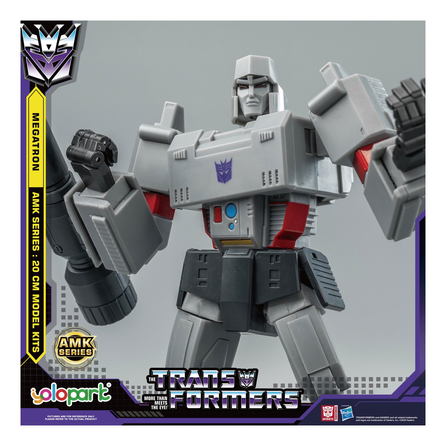 Yolopark Transformers Generation One Megatron 20cm Model Kit