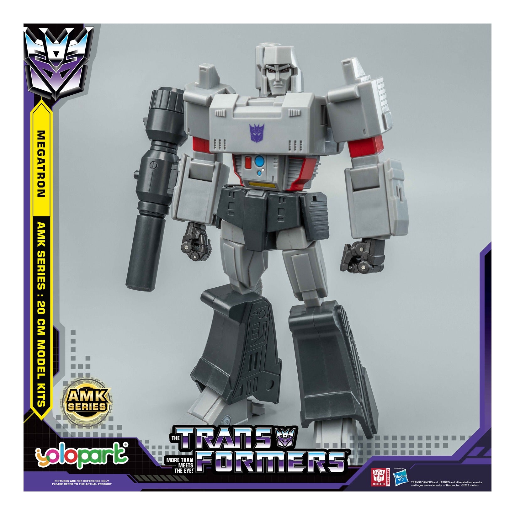 Yolopark Transformers Generation One Megatron 20cm Model Kit