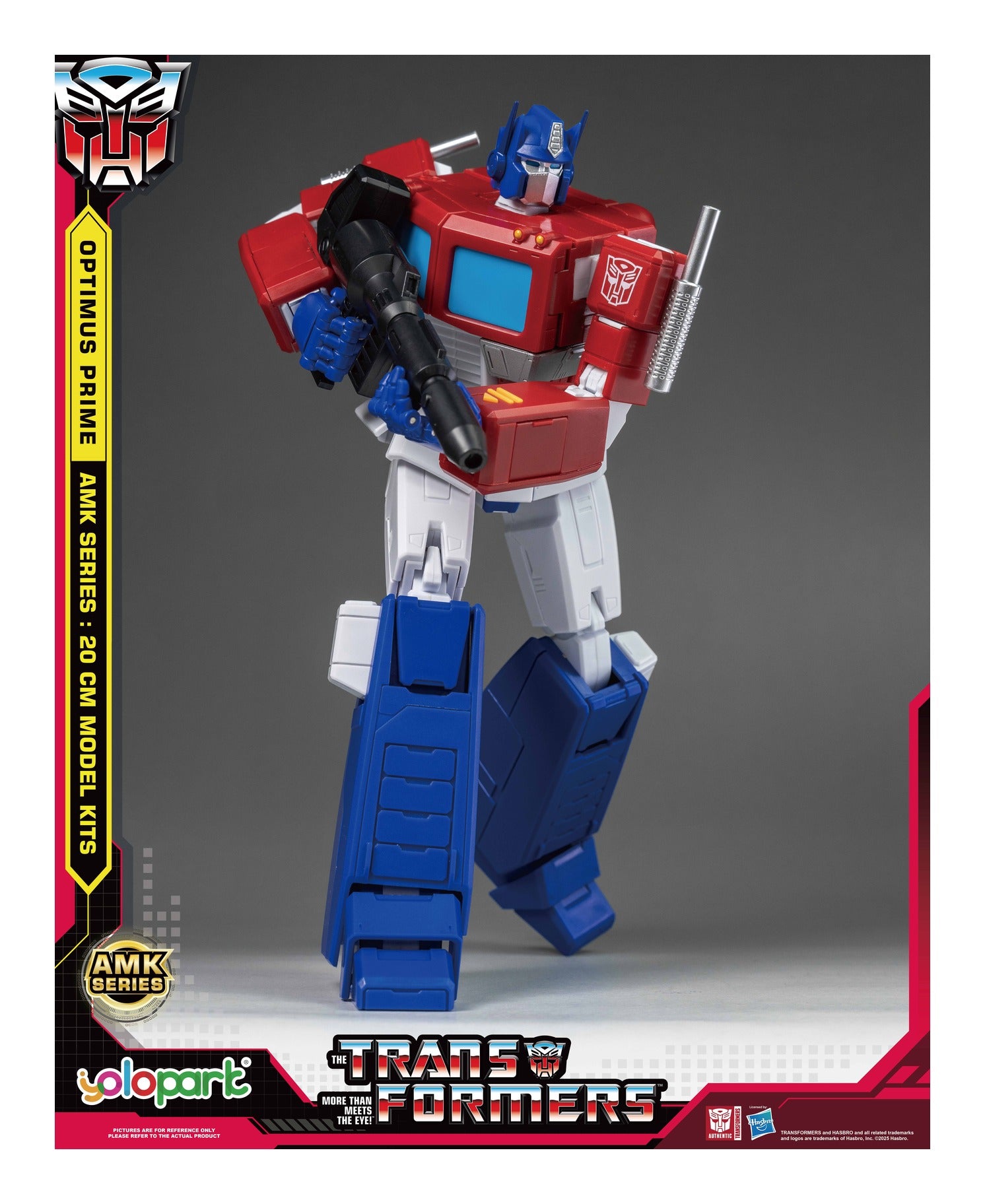 Yolopark Transformers Generation 1 AMK Series Optimus Prime 20cm Model Kit