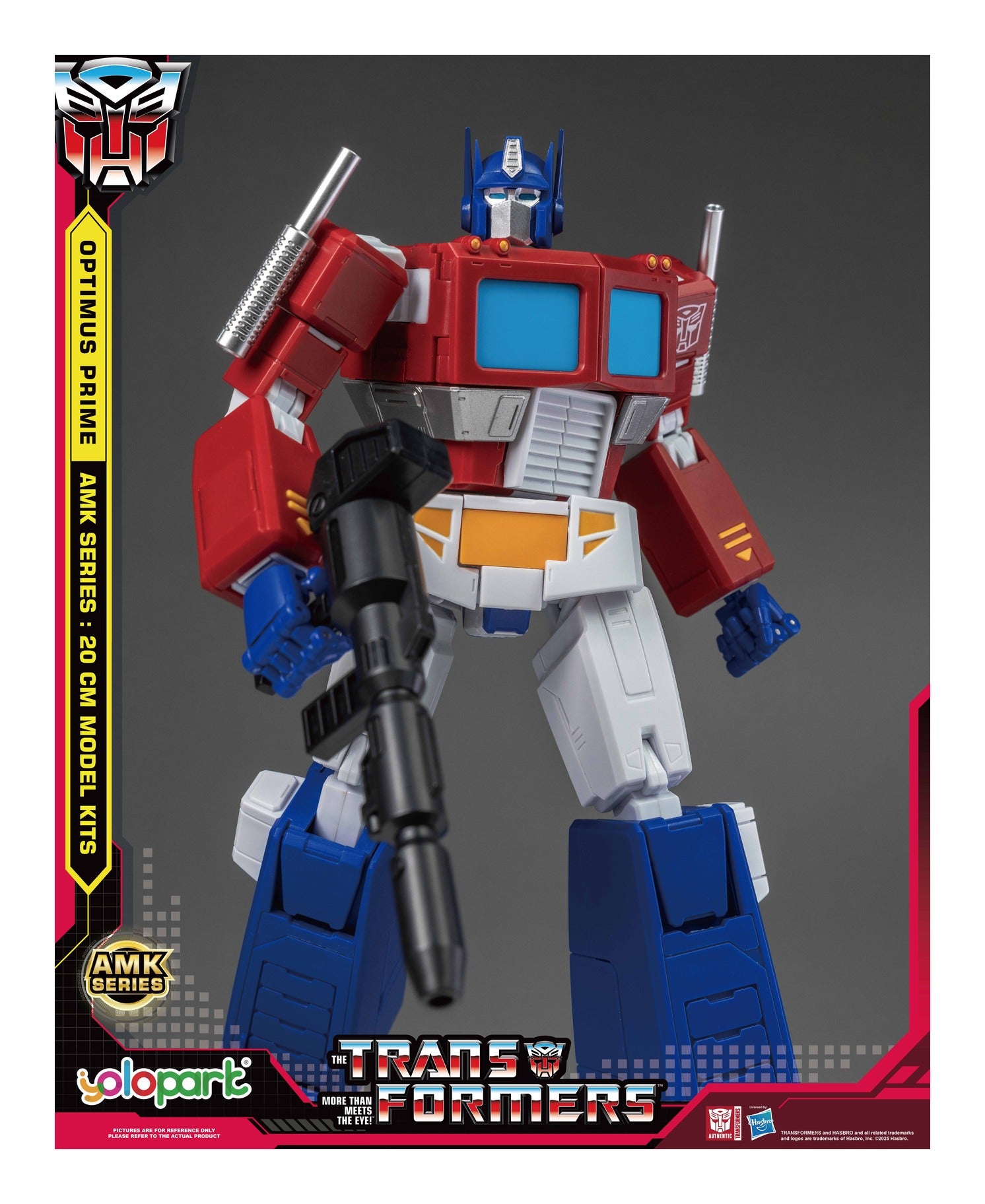 Yolopark Transformers Generation 1 AMK Series Optimus Prime 20cm Model Kit