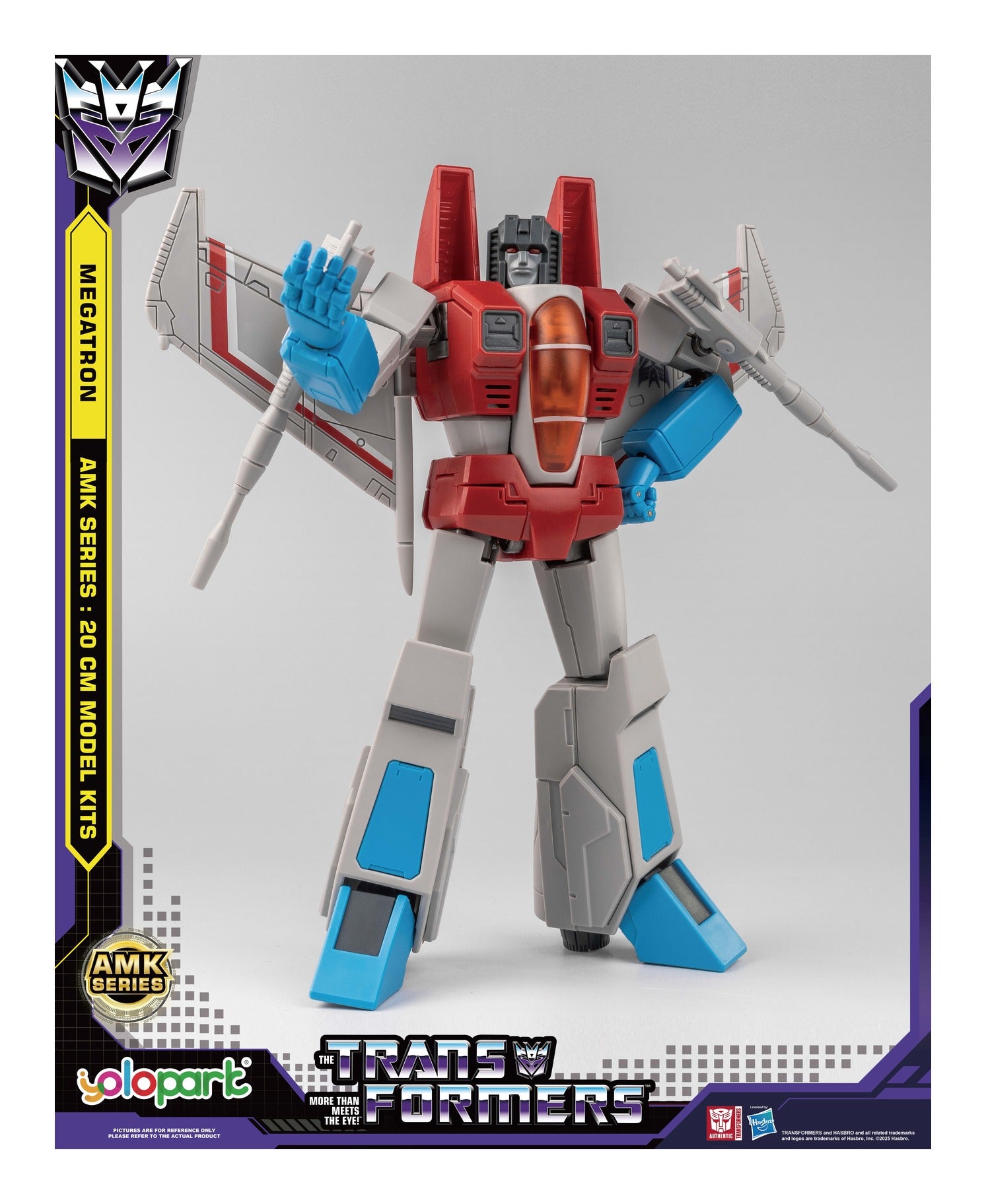 Yolopark Transformers Generation One AMK Starscream 19cm Model Kit