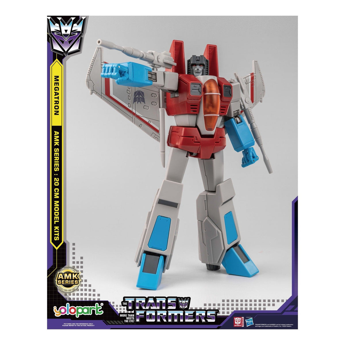 Yolopark Transformers Generation One AMK Starscream 19cm Model Kit
