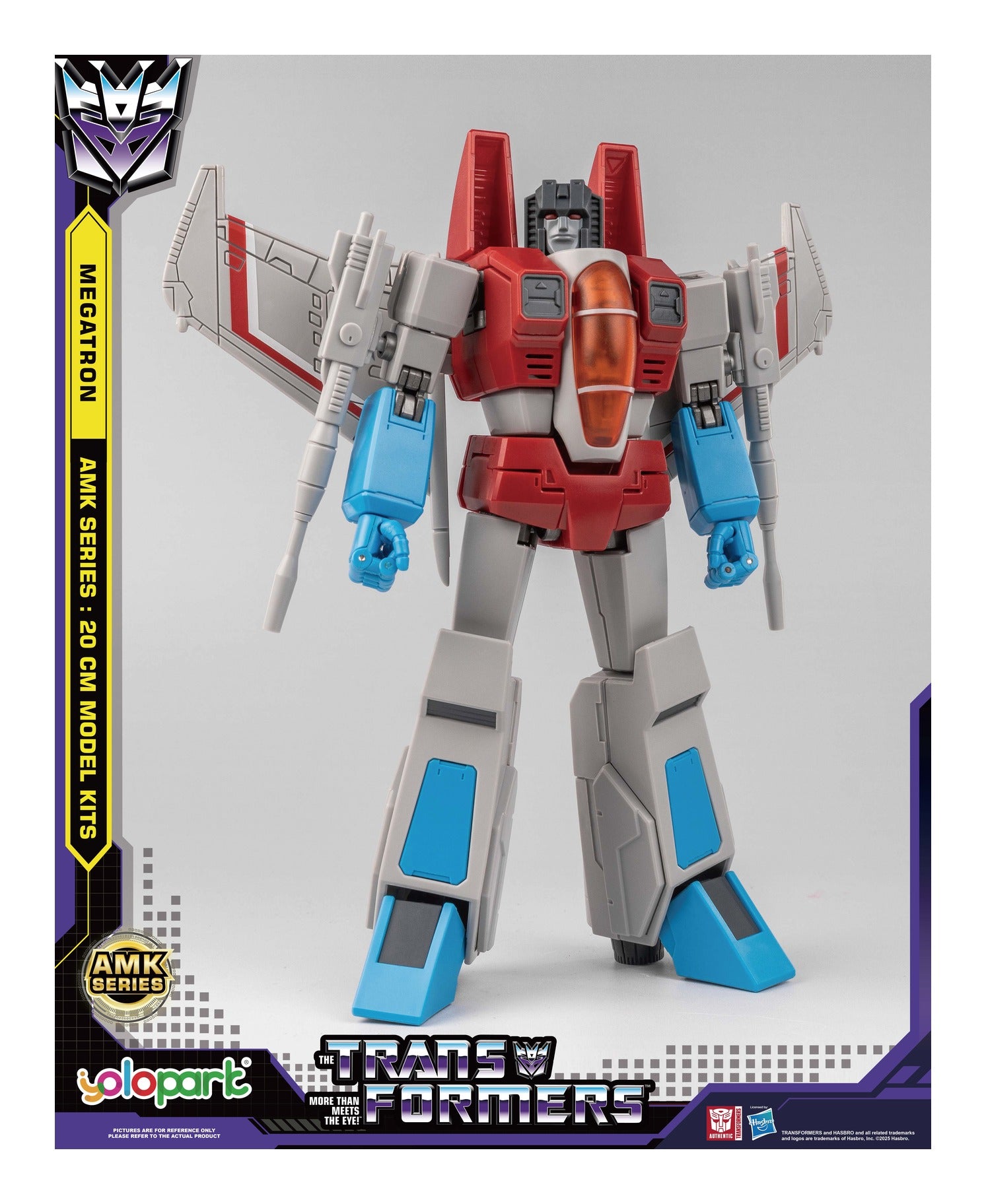 Yolopark Transformers Generation One AMK Starscream 19cm Model Kit