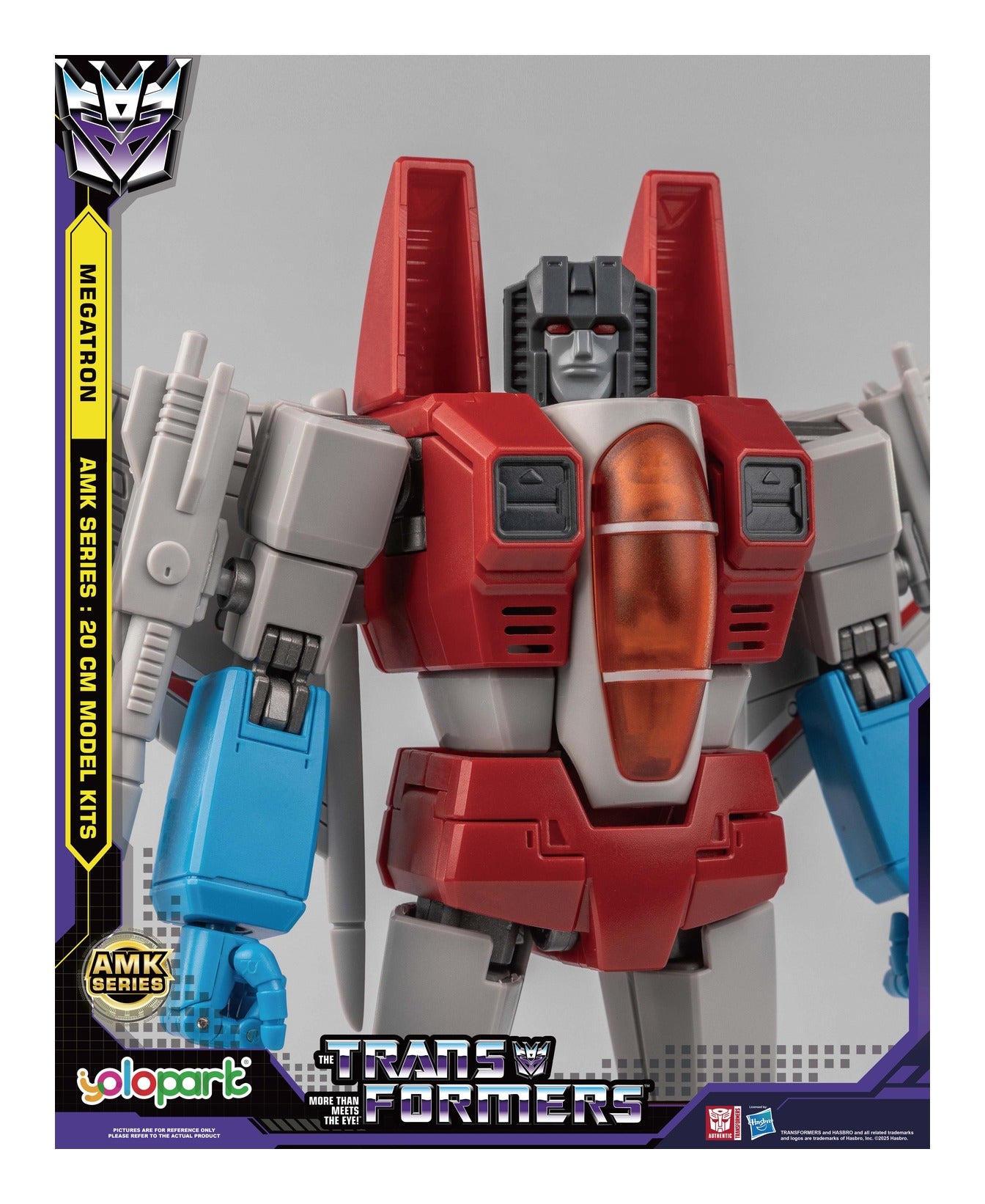Yolopark Transformers Generation One AMK Starscream 19cm Model Kit