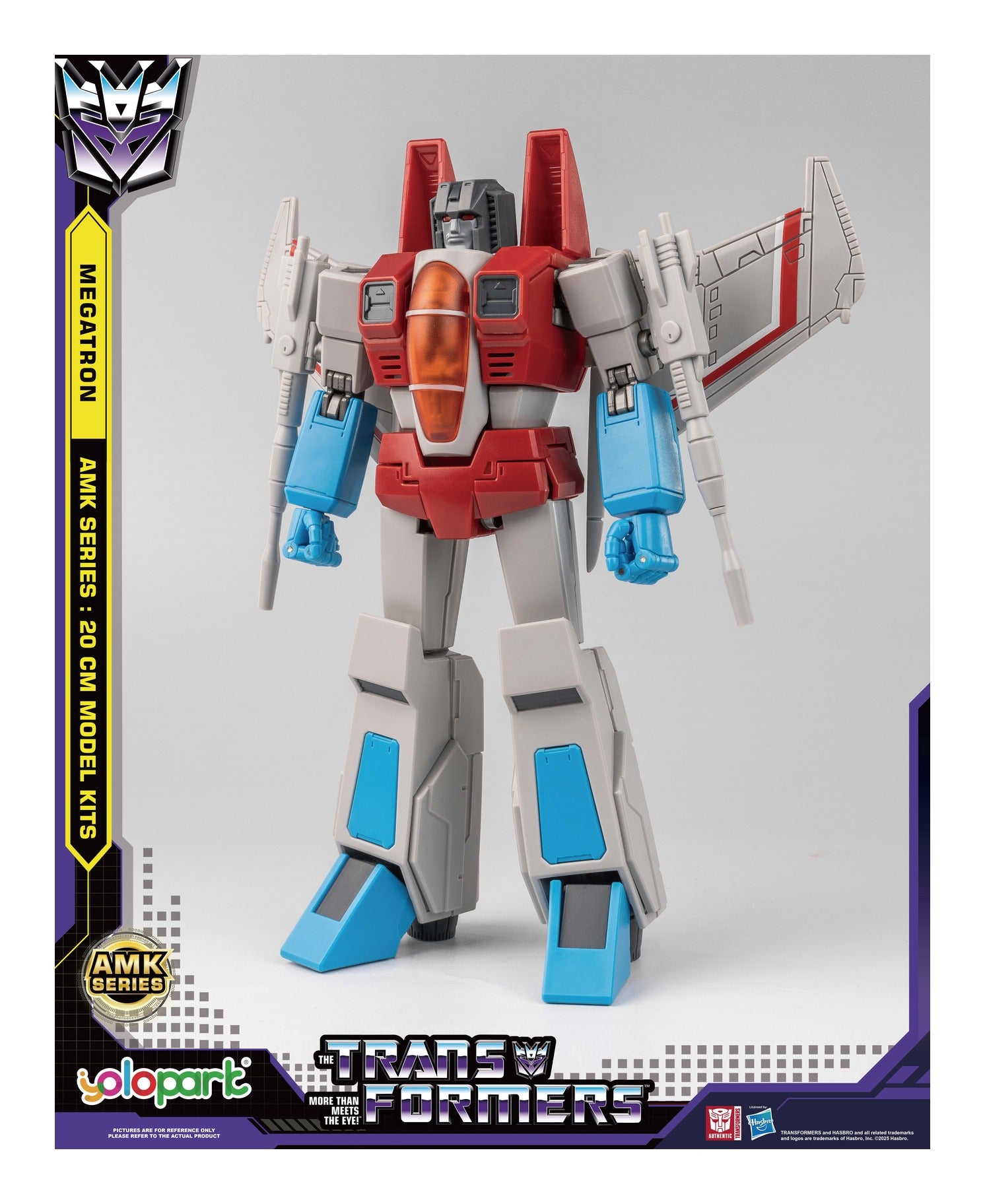 Yolopark Transformers Generation One AMK Starscream 19cm Model Kit