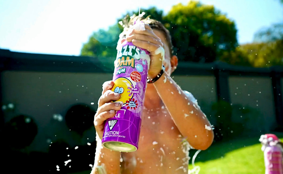 Fozzi's Foam - Punchy Purple (Grape) 340ml