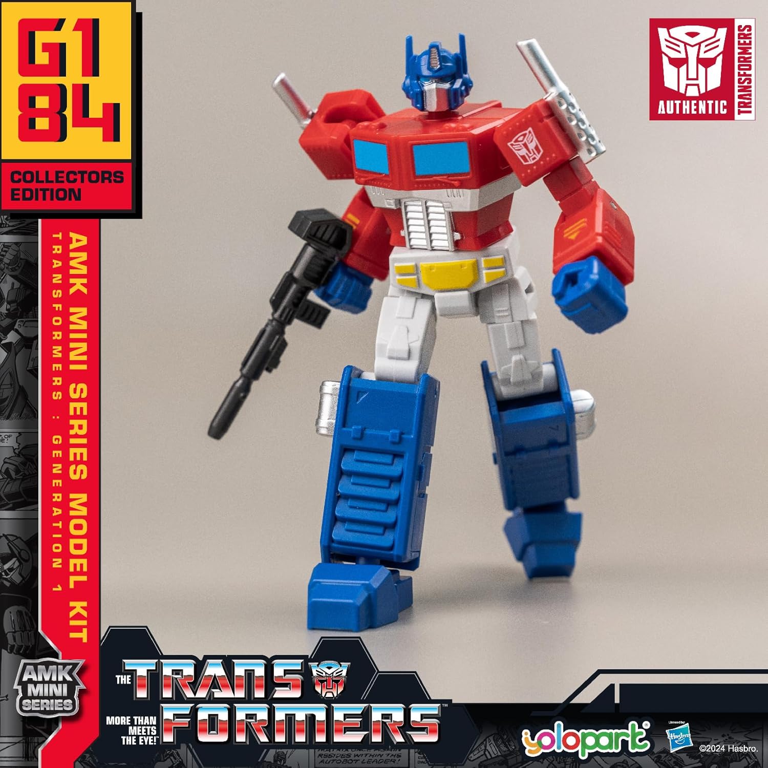 YOLOPARK Transformers Generation One AMK Mini Series 6-Pack Model Kit Set