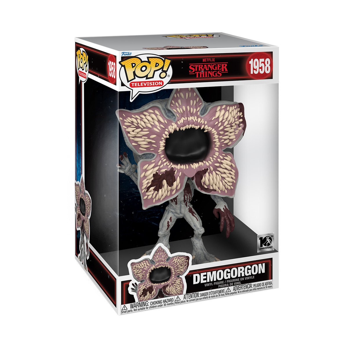 Funko Pop! Jumbo Stranger Things Demogorgon Vinyl Figure #1958