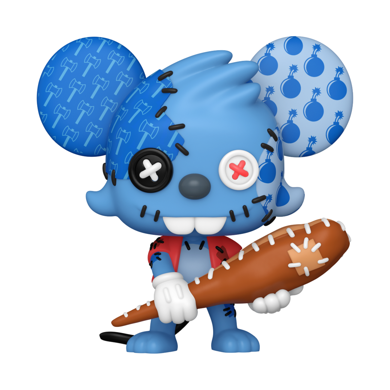 Funko Pop! Television The Simpsons Patchwork Itchy Vinyl Figure #1945