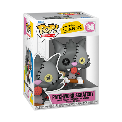 Funko Pop! Television The Simpsons Patchwork Scratchy Vinyl Figure #1946