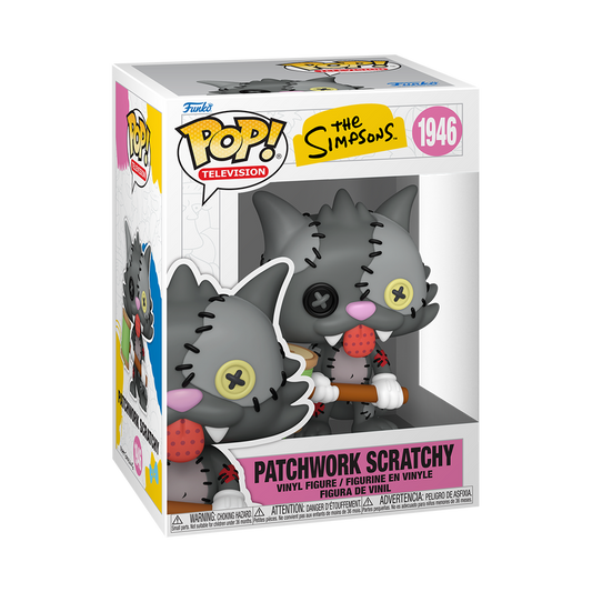 Funko Pop! Television The Simpsons Patchwork Scratchy Vinyl Figure #1946