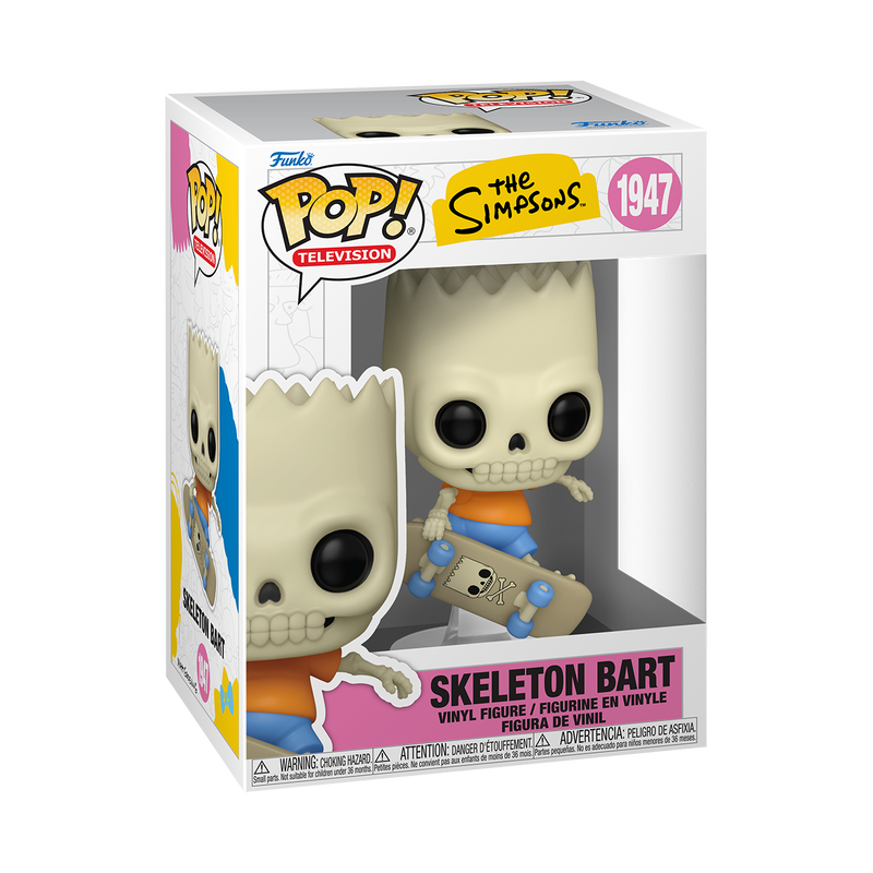 Funko Pop! Television The Simpsons Skeleton Bart Vinyl Figure #1947