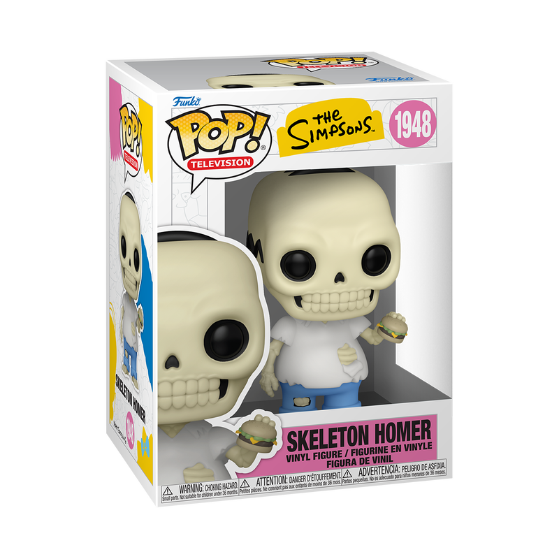 Funko Pop! Television The Simpsons Skeleton Homer Vinyl Figure #1948