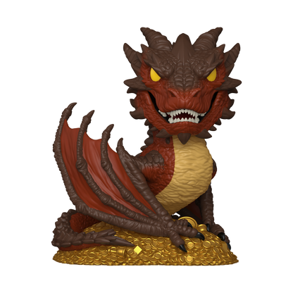 Funko Pop! Deluxe The Hobbit Smaug Metallic Vinyl Figure