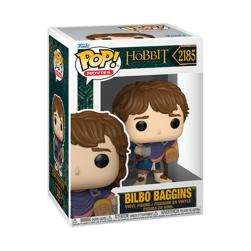 Funko Pop! Movies The Hobbit Bilbo Baggins with Chest Vinyl Figure #2185