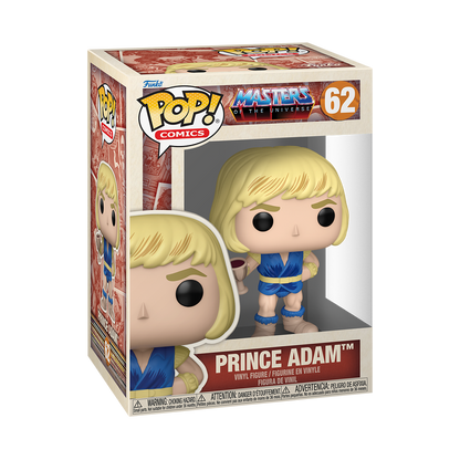 Funko Pop! Masters of the Universe Prince Adam Vintage Vinyl Figure #62