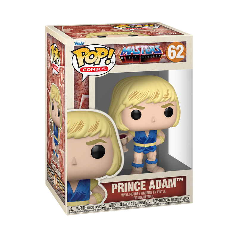 Funko Pop! Masters of the Universe Prince Adam Vintage Vinyl Figure #62