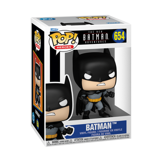 Funko Pop! Heroes The New Batman Adventures Batman Vinyl Figure #654