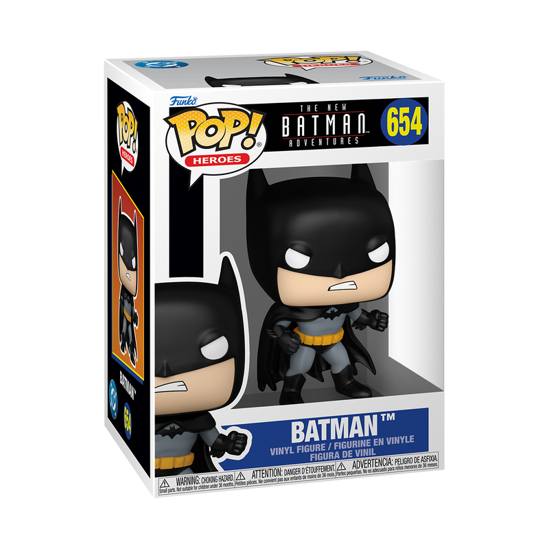 Funko Pop! Heroes The New Batman Adventures Batman Vinyl Figure #654