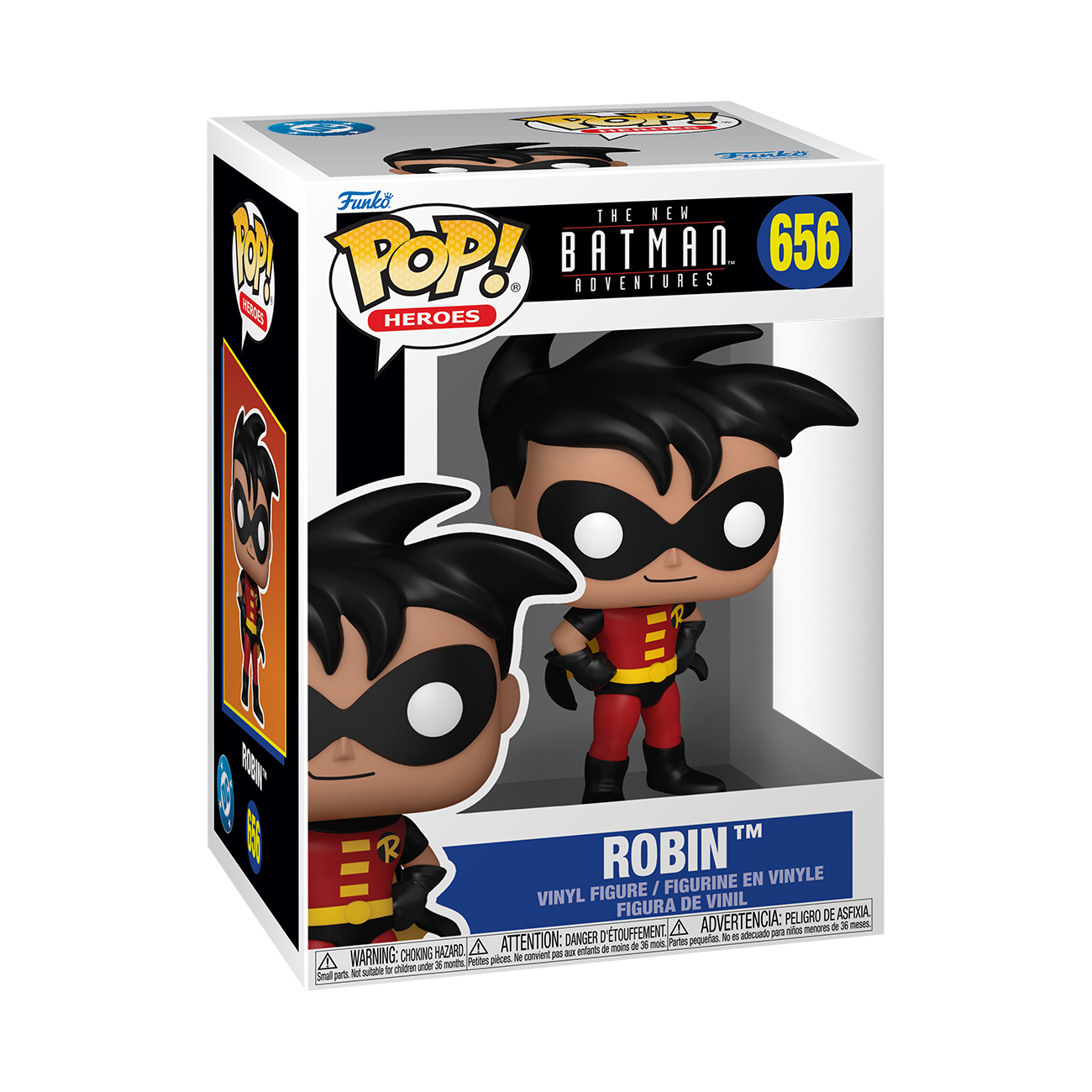 Funko Pop! Heroes The New Batman Adventures Robin Vinyl Figure #656
