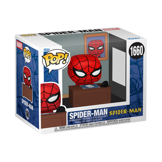 Funko Pop! Vinyl Premium Marvel Meme Spider Man with Desk #1660