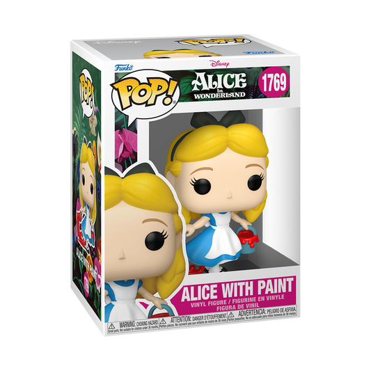 Funko Pop! Disney Alice in Wonderland Alice with Paint Vinyl Figure #1769